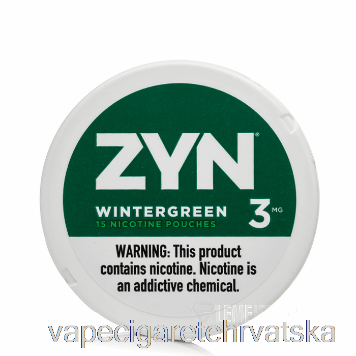 Vape Hrvatska Zyn Nicotine Pouches - Wintergreen 3mg